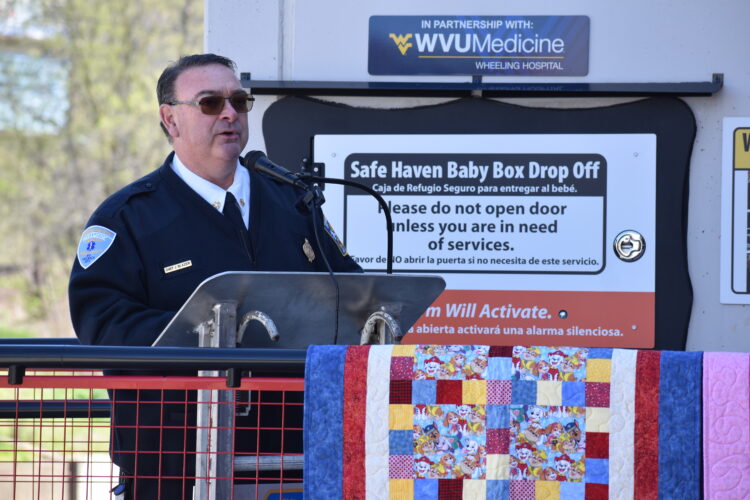 Where Help Meets Hope: Baby Box Blessed At Wheeling FDHQ